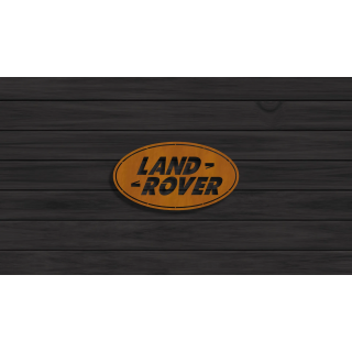 Land Rover cortensteel sign