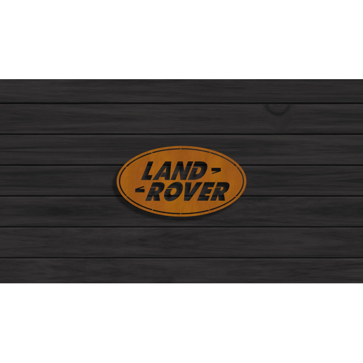Land Rover cortensteel sign