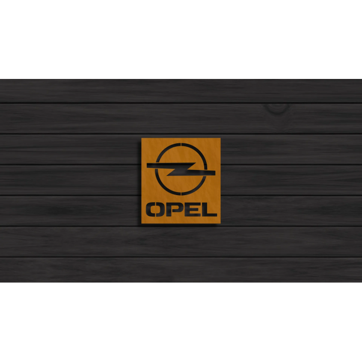 Opel cortensteel sign
