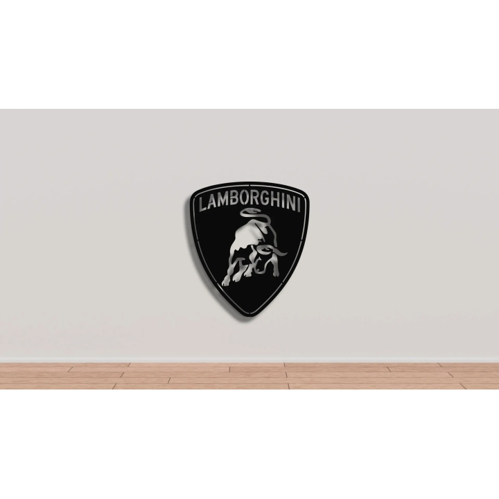 Lamborghini cortensteel sign
