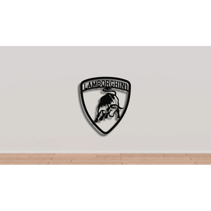 Lamborghini cortensteel sign