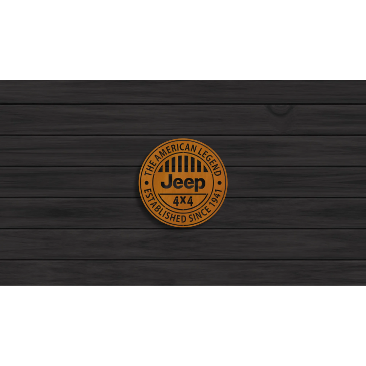 Jeep cortensteel sign