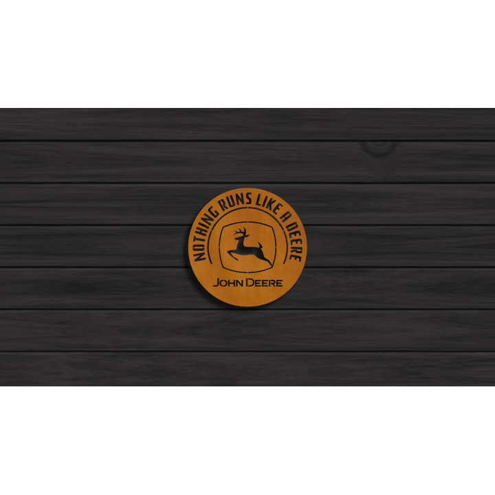 John Deere cortensteel sign