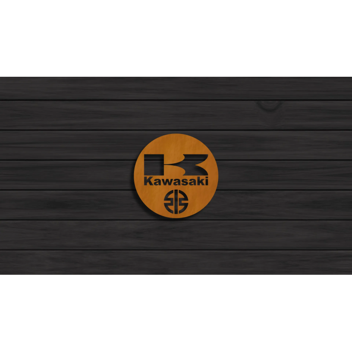 Kawasaki round cortensteel sign