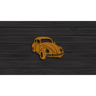 VW Beetle cortensteel sign