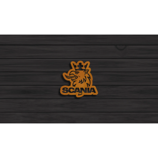 Scania head cortensteel sign