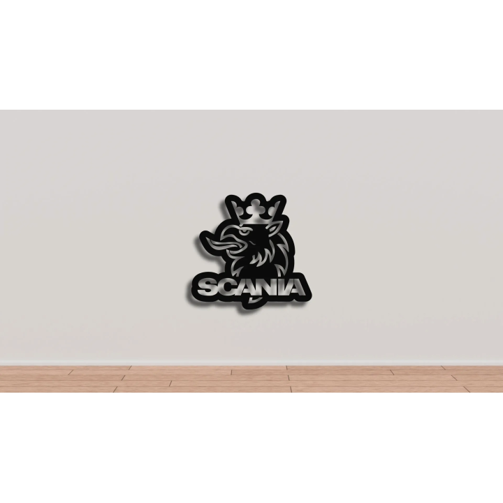 Scania head cortensteel sign