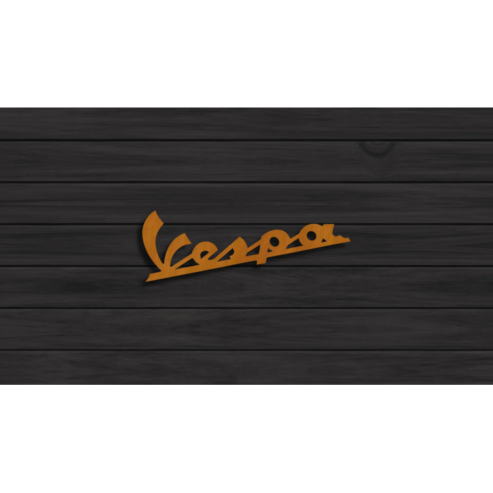 Vespa cortensteel sign