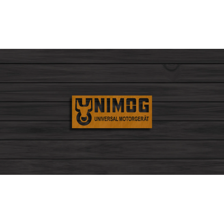 Unimog cortensteel sign
