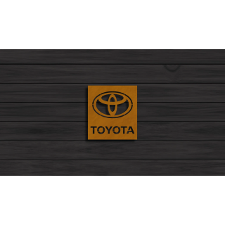 Toyota cortensteel sign