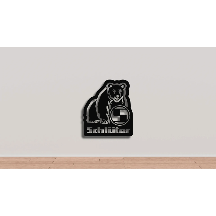 Schlüter cortensteel sign