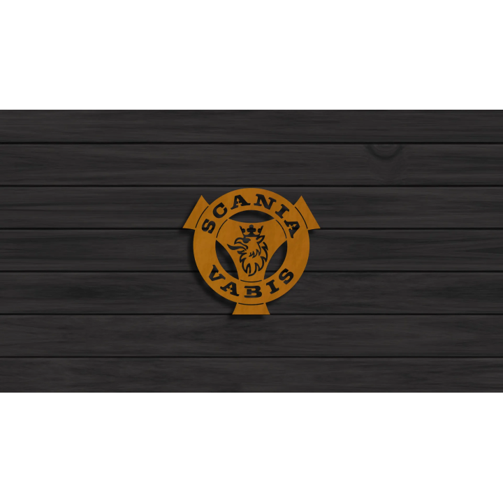 Scania Vabis cortensteel sign
