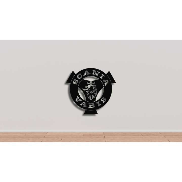 Scania Vabis cortensteel sign