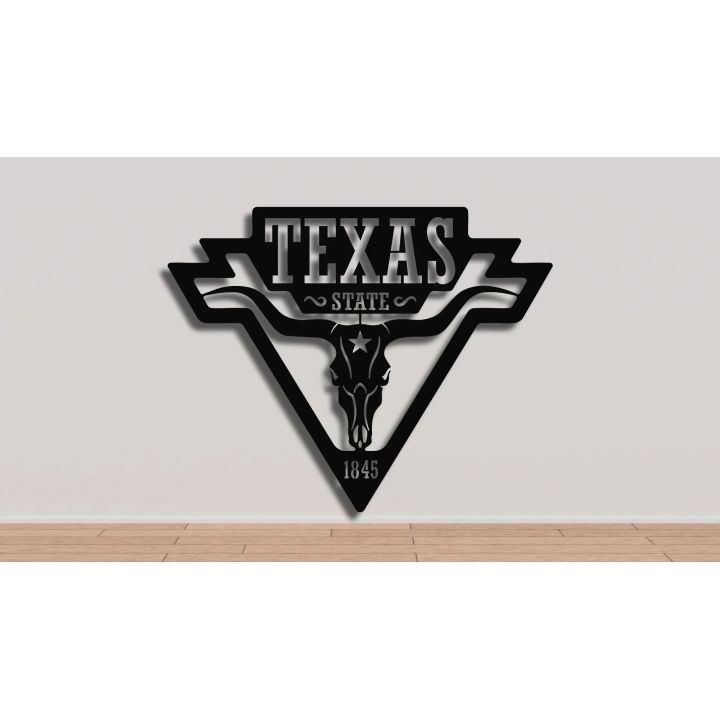 Texas cortensteel sign