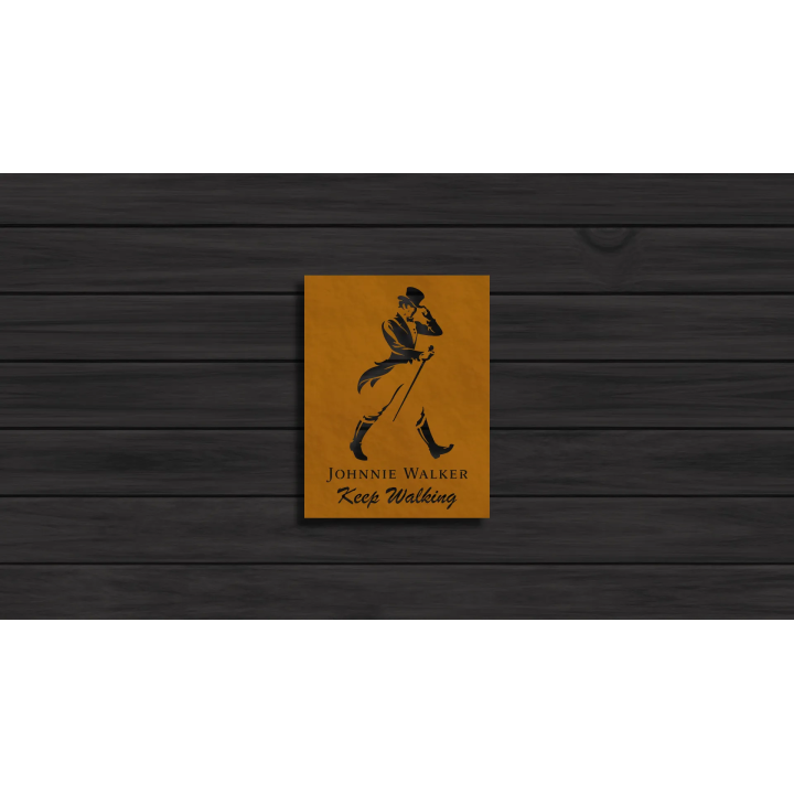 Johnnie Walker cortensteel sign