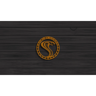 Shelby Cobra cortensteel sign