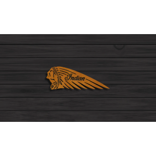 Indian (mirrored) cortensteel sign