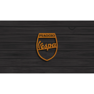 Vespa Piaggio cortensteel sign
