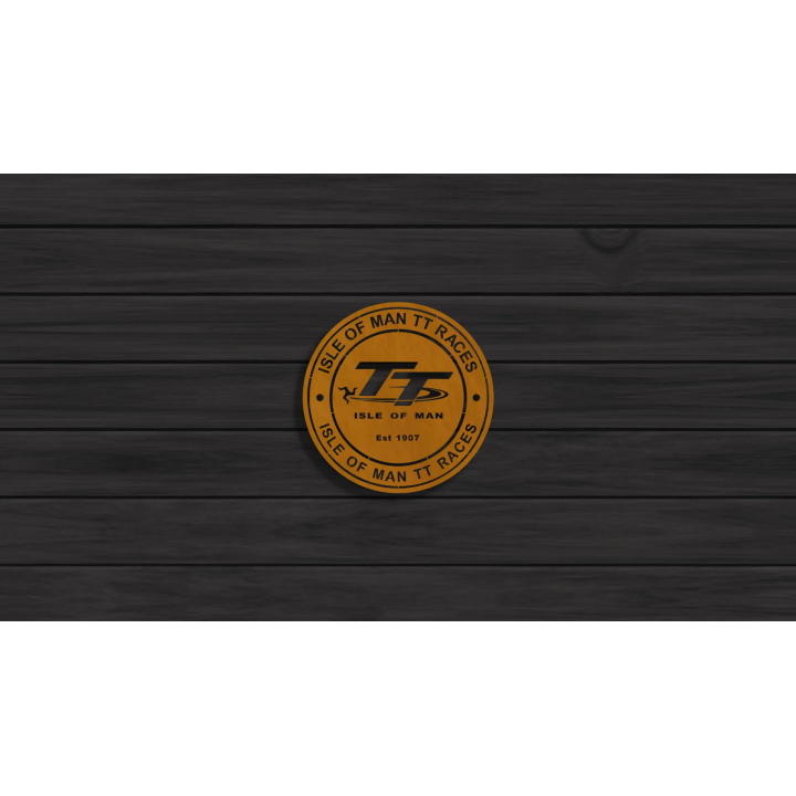 Isle of Man TT cortensteel sign