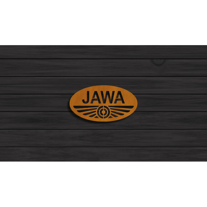 Jawa cortensteel sign