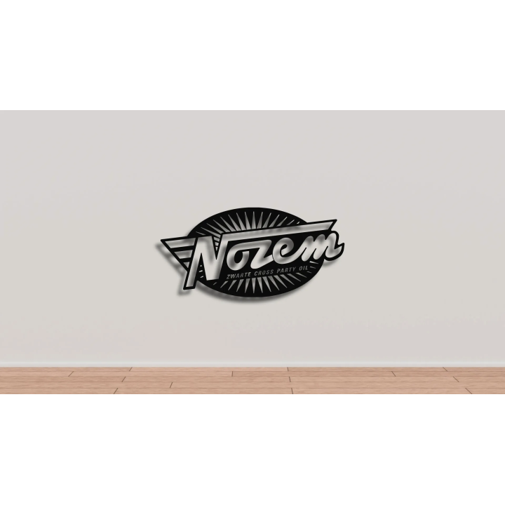 Nozem cortensteel sign