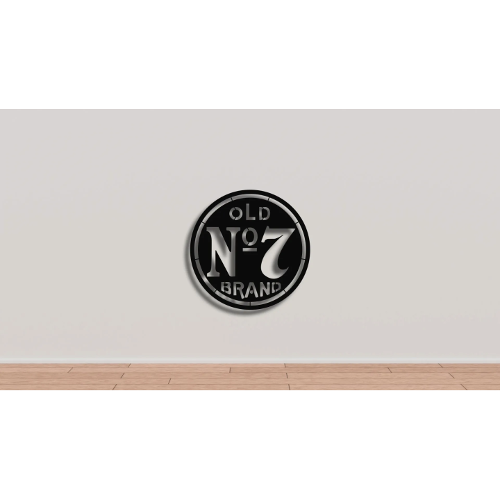 Jack Daniels No 7 cortensteel sign