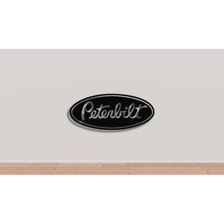 Peterbilt cortensteel sign