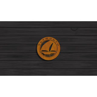 Plymouth cortensteel sign