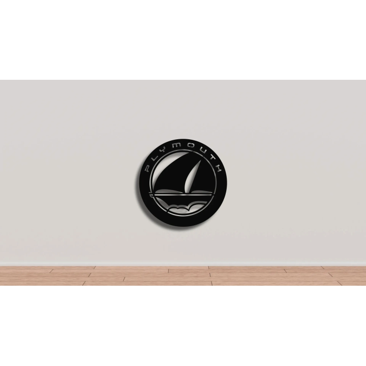 Plymouth cortensteel sign