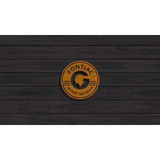 Pontiac cortensteel sign
