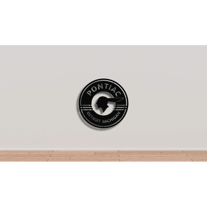 Pontiac cortensteel sign