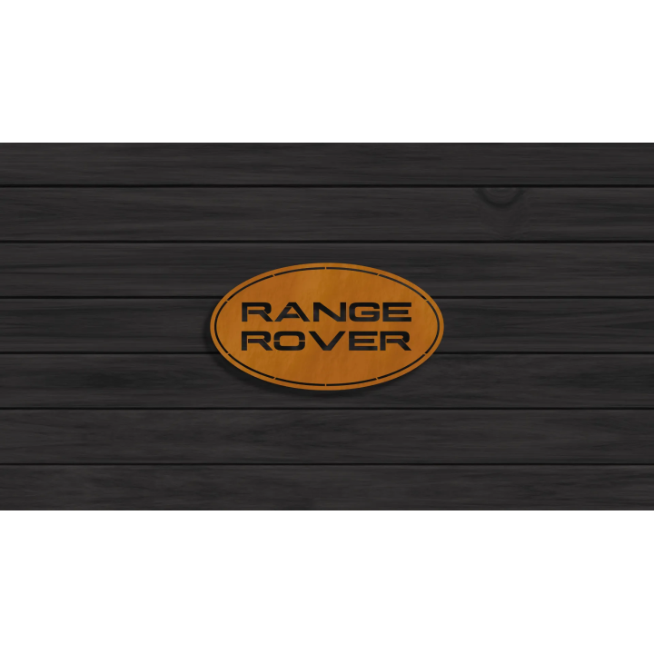 Range Rover cortensteel sign