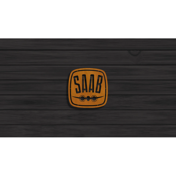 Saab (1949-1969) cortensteel sign