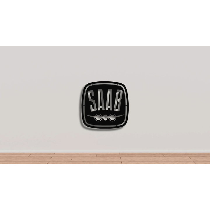 Saab (1949-1969) cortensteel sign