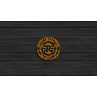 Royal Enfield cortensteel sign