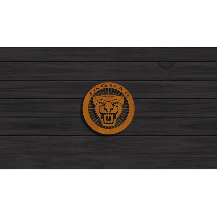 Jaguar head cortensteel sign