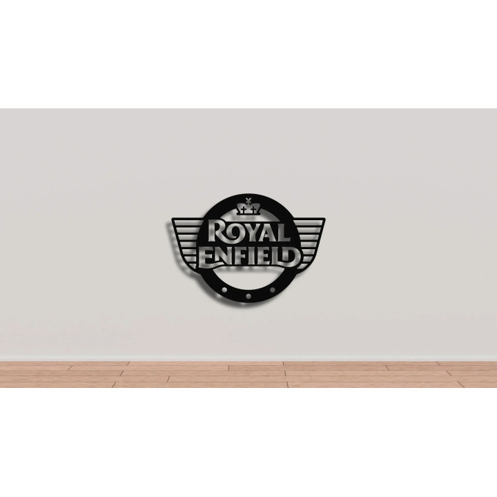 Royal Enfield cortensteel sign