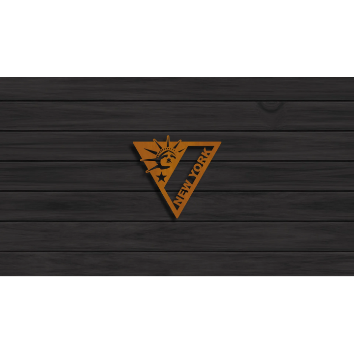 New York cortensteel sign