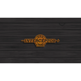 Royal Enfield Interceptor cortensteel sign