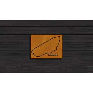Le Mans racetrack cortensteel sign