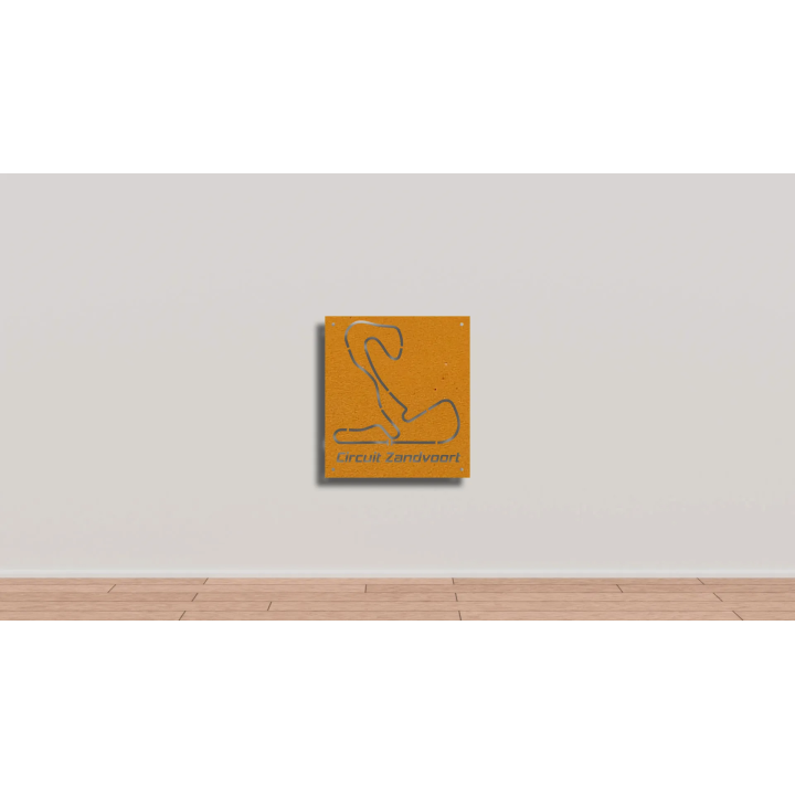 Zandvoort track cortensteel sign