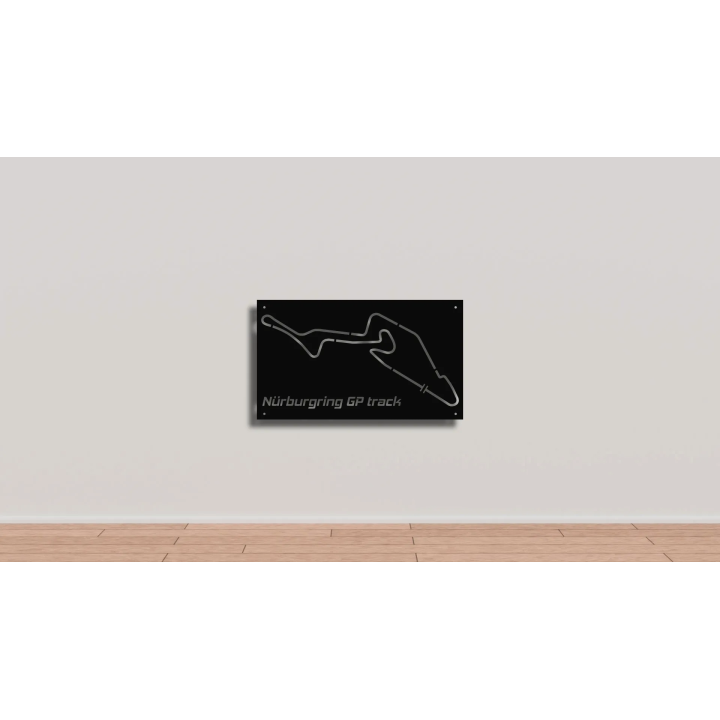 Nurburgring GP racetrack cortensteel sign