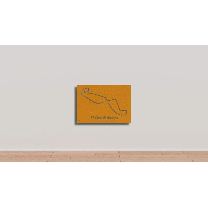 TT Assen track cortensteel sign