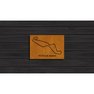 TT Assen track cortensteel sign