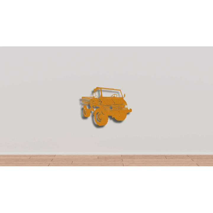 Mercedes Unimog sign
