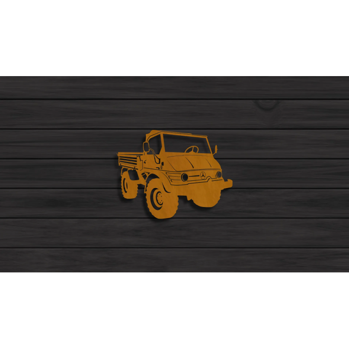 Mercedes Unimog sign
