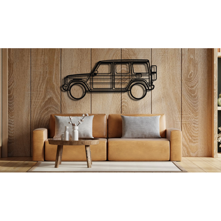 Mercedes G full silhouette