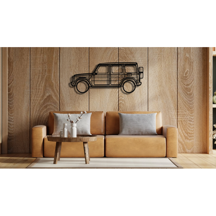 Mercedes G full silhouette