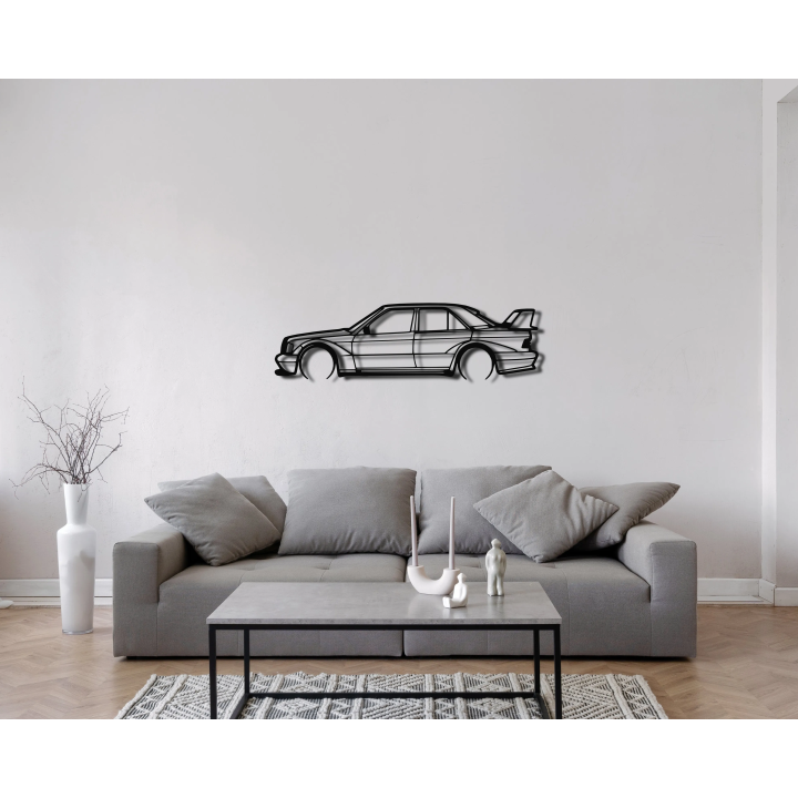 Mercedes 190E Evo II full silhouette