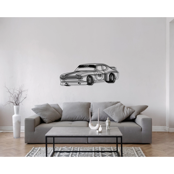 Ford Capri RS3100 silhouette